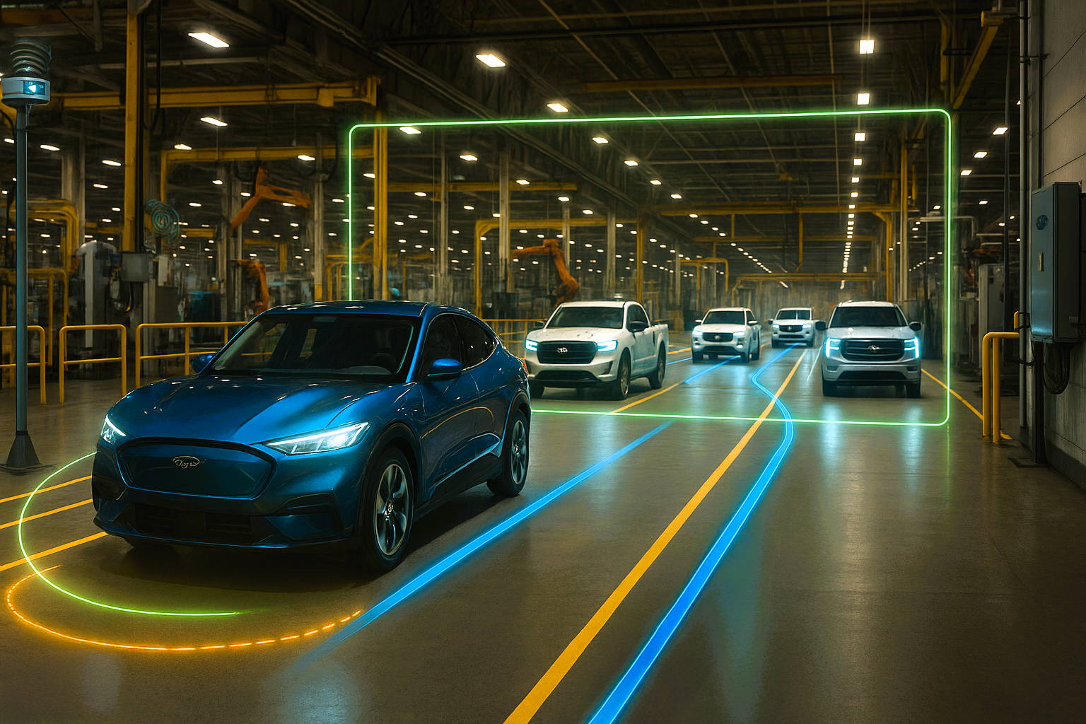 Autonomous Vehicle Marshalling Platform